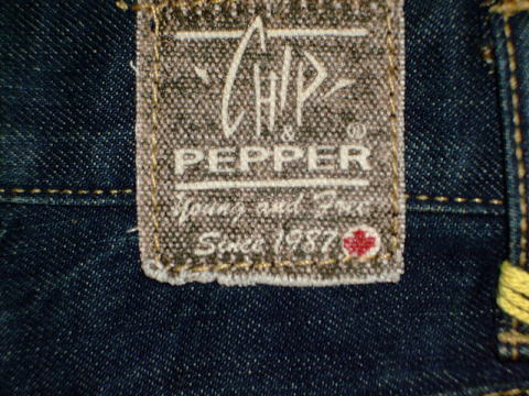 CHIP&PEPPER MODEL:Tuck-BushParty STYLE:7291910-10 BSP LOT:050205-A121 100%COTTON MADE IN LOS ANGELES CALIFORNIA,USA